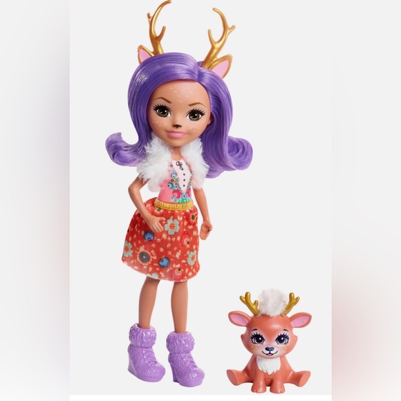 🦌 DANESSA THE DEER ENCHANTIMAL DOLL 🦌 - Picture 1 of 6